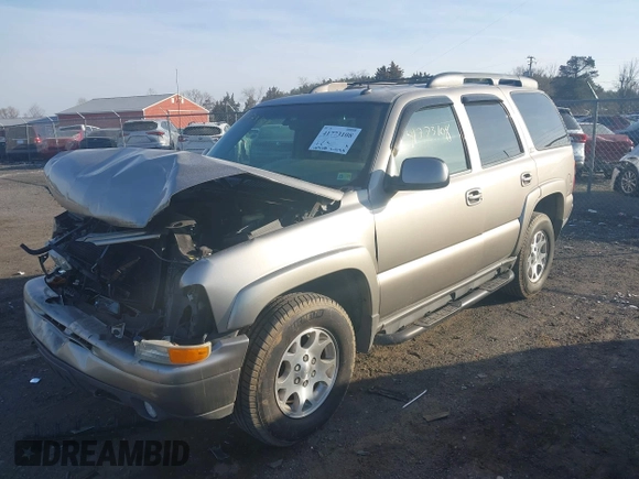2002 Chevrolet Tahoe Z71 with VIN 1GNEK13Z12R308204, listed as a IAAI auction lot 41773108 with 103,193 mi miles. Bid and sale history available at carsss.com. Image 2.