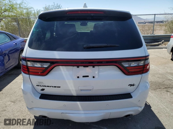 2021 Dodge Durango R/T with VIN 1C4SDJCT4MC558933, listed as a Copart auction lot 52830365 with 59,882 mi miles and Salvage title. Bid and sale history available at DreamBid. Image 6.