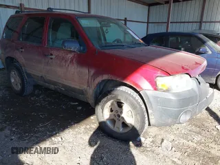 2005 Ford Escape XLT with VIN 1FMCU03155KC43333, listed as a IAAI auction lot 41391655 with 217,211 mi miles. Bid and sale history available at carsss.com. Image 1.