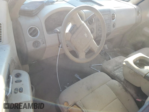 2007 Ford F-150 XL with VIN 1FTRF14V47KC19429, listed as a Copart auction lot 80147594 with 101,749 mi miles and Salvage title. Bid and sale history available at DreamBid. Image 8.