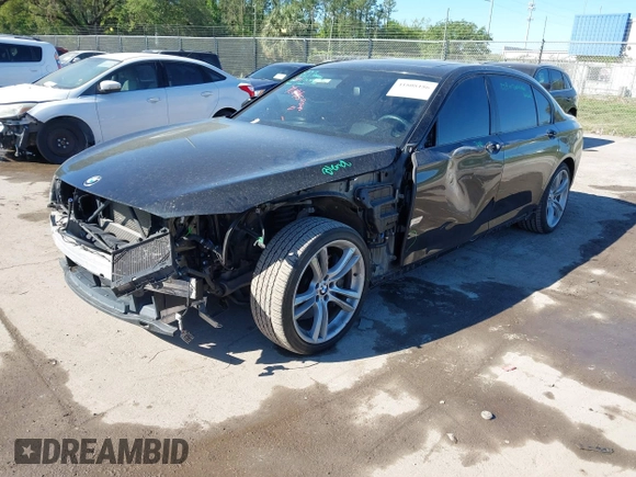 2014 BMW 7 Series ALPINA B7 with VIN WBAYE8C54ED135280, listed as a IAAI auction lot 41808186 with 76,786 mi miles. Bid and sale history available at carsss.com. Image 6.