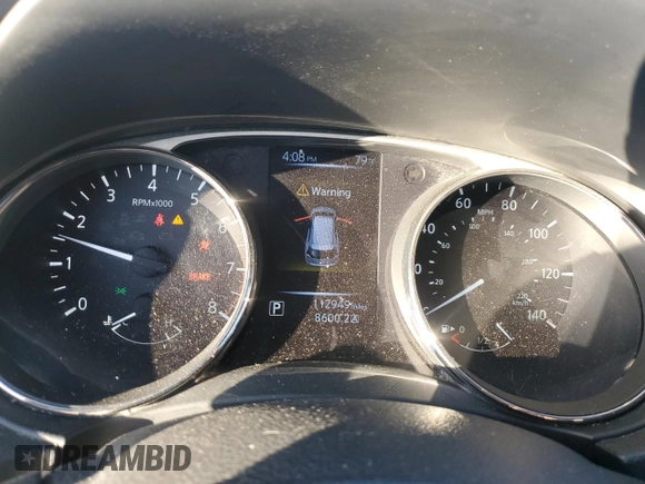 2016 Nissan Rogue SV with VIN KNMAT2MT8GP674488, listed as a Copart auction lot 43393465 with 112,949 mi miles and Salvage Title. Bid and sale history available at carsss.com. Image 9.