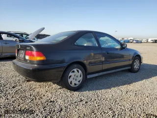1996 Honda Civic EX with VIN 1HGEJ8240TL045820, listed as a Copart auction lot 52050915 with 239,335 mi miles and Salvage Title. Bid and sale history available at carsss.com. Image 3.