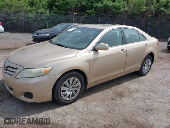 2010 Toyota Camry with VIN 4T1BF3EK9AU096493, listed as a IAAI auction lot 42104770 with 216,279 mi miles and . Bid and sale history available at DreamBid. Image 2.