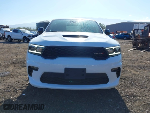 2022 Dodge Durango GT Plus with VIN 1C4RDHDG3NC187175, listed as a IAAI auction lot 41560375 with 6,884 mi miles and . Bid and sale history available at DreamBid. Image 13.