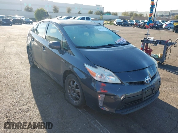 2012 Toyota Prius One with VIN JTDKN3DU1C1542800, listed as a IAAI auction lot 41840696 with 242,021 mi miles and . Bid and sale history available at DreamBid. Image 1.