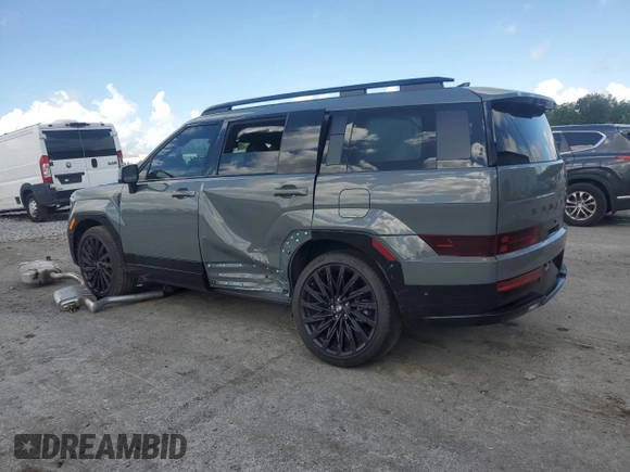 2024 Hyundai Santa Fe Calligraphy with VIN 5NMP5DGL1RH018205, listed as a Copart auction lot 60645525 with 8,773 mi miles and Salvage title. Bid and sale history available at DreamBid. Image 2.