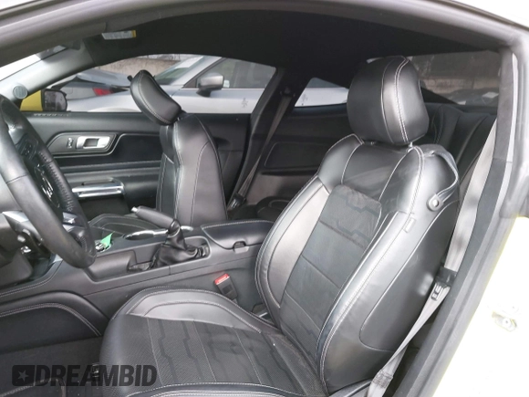 2021 Ford Mustang EcoBoost with VIN 1FA6P8TH8M5144464, listed as a IAAI auction lot 41566467 with 40,758 mi miles. Bid and sale history available at carsss.com. Image 20.