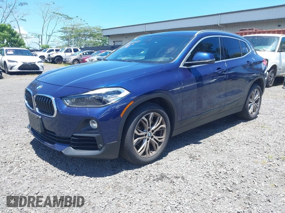 2020 BMW X2 sDrive28i with VIN WBXYH9C05L5P25132, listed as a IAAI auction lot 42269935 with 55,508 mi miles and . Bid and sale history available at DreamBid. Image 20.