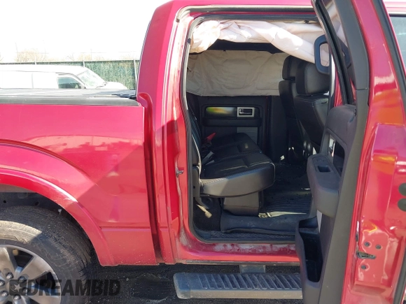 2012 Ford F-150 XL with VIN 1FTFW1CT5CFC95215, listed as a IAAI auction lot 41644046 with 222,735 mi miles. Bid and sale history available at carsss.com. Image 8.