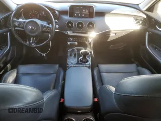2019 Kia Stinger with VIN KNAE15LAXK6043536, listed as a Copart auction lot 42778575 with 101,200 mi miles and Salvage Title. Bid and sale history available at DreamBid. Image 8.