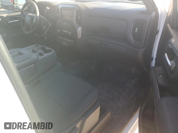 2020 Chevrolet Silverado 1500 Work Truck with VIN 3GCNWAEH9LG214560, listed as a Copart auction lot 86404664 with 122,475 mi miles and Salvage Title. Bid and sale history available at DreamBid. Image 8.