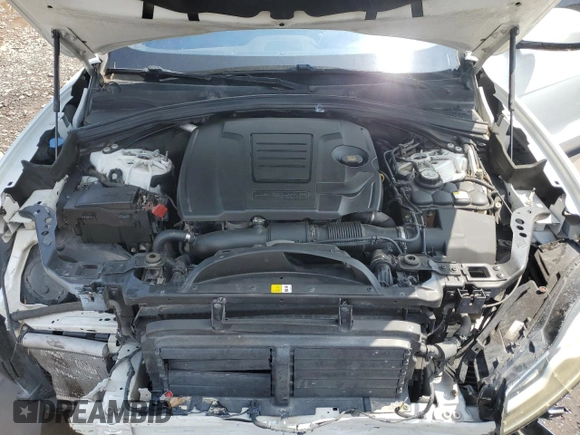 2019 Jaguar F-Pace 30t R-Sport with VIN SADCL2GX6KA396147, listed as a Copart auction lot 63683465 with 127,613 mi miles and Salvage title. Bid and sale history available at DreamBid. Image 12.