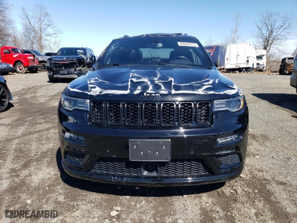 2021 Jeep Grand Cherokee Limited X with VIN 1C4RJFBT5MC630020, listed as a Copart auction lot 49804915 with 18,313 mi miles and Salvage Title. Bid and sale history available at carsss.com. Image 5.