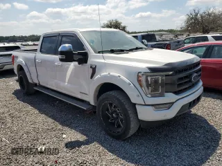 2021 Ford F-150 XL with VIN 1FTFW1ED2MFB19357, listed as a Copart auction lot 54183125 with 87,450 mi miles and Clean Title. Bid and sale history available at carsss.com. Image 4.