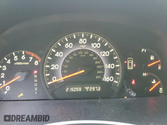 2006 Honda Odyssey EX with VIN 5FNRL38426B412891, listed as a Copart auction lot 51444025 with 215,059 mi miles and Salvage Title. Bid and sale history available at carsss.com. Image 9.