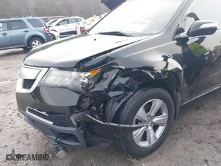 2013 Acura MDX Tech Pkg with VIN 2HNYD2H34DH502474, listed as a IAAI auction lot 41133793 with 171,220 mi miles. Bid and sale history available at carsss.com. Image 6.