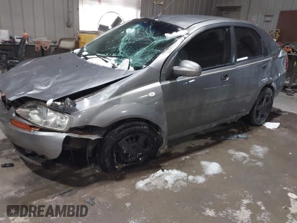 2006 Chevrolet Aveo LT with VIN KL1TG56696B552067, listed as a IAAI auction lot 41625344 with 200,946 mi miles and . Bid and sale history available at DreamBid. Image 17.