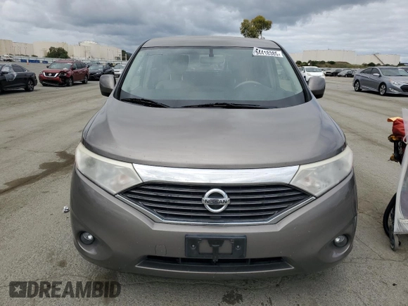2015 Nissan Quest SV z VIN JN8AE2KP2F9132181, wystawiony jako Copart lot #54418385 z przebiegiem 120 163 mil mil oraz Szkoda całkowita • Salvage title. Historia ofert i sprzedaży dostępna na DreamBid. Obrazek 5.