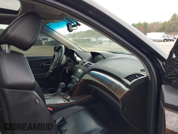 2012 Acura MDX Tech Pkg with VIN 2HNYD2H34CH504708, listed as a IAAI auction lot 42113263 with 161,067 mi miles. Bid and sale history available at carsss.com. Image 5.