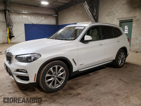 2018 BMW X3 xDrive30i with VIN 5UXTR9C51JLD63567, listed as a Copart auction lot 46404005 with 103,037 mi miles and Clean Title. Bid and sale history available at carsss.com. Image 1.