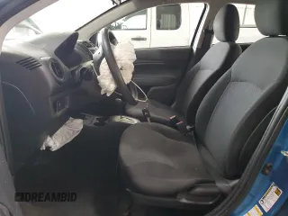 2018 Mitsubishi Mirage ES with VIN ML32A3HJ3JH014176, listed as a Copart auction lot 62278655 with 25,371 mi miles and Salvage title. Bid and sale history available at DreamBid. Image 7.
