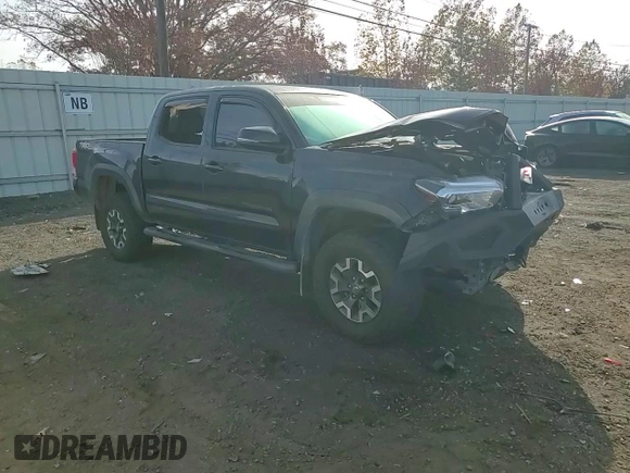 2017 Toyota Tacoma SR5 with VIN 3TMCZ5AN4HM110634, listed as a Copart auction lot 78436244 with 98,046 mi miles and Salvage Title. Bid and sale history available at carsss.com. Image 10.