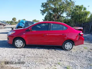 2024 Mitsubishi Mirage ES with VIN ML32FUFJ5RHF06006, listed as a IAAI auction lot 41998481 with 11,560 mi miles and . Bid and sale history available at DreamBid. Image 14.