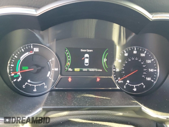 2013 Kia Optima Hybrid LX with VIN KNAGM4AD0D5042895, listed as a Copart auction lot 78072734 with 163,272 mi miles and Salvage Title. Bid and sale history available at carsss.com. Image 9.