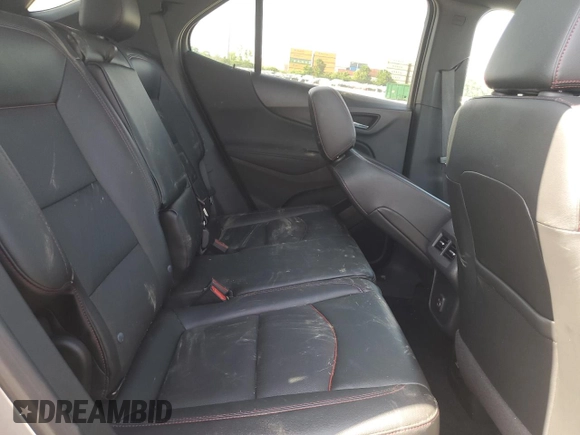 2023 Chevrolet Equinox RS with VIN 3GNAXWEG4PL254467, listed as a Copart auction lot 61818185 with 35,633 mi miles and Salvage title. Bid and sale history available at DreamBid. Image 11.