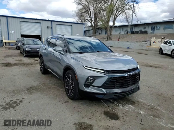 2023 Chevrolet Blazer RS with VIN 3GNKBKRS9PS222081, listed as a Copart auction lot 48617805 with 52,079 mi miles and Salvage title. Bid and sale history available at DreamBid. Image 12.