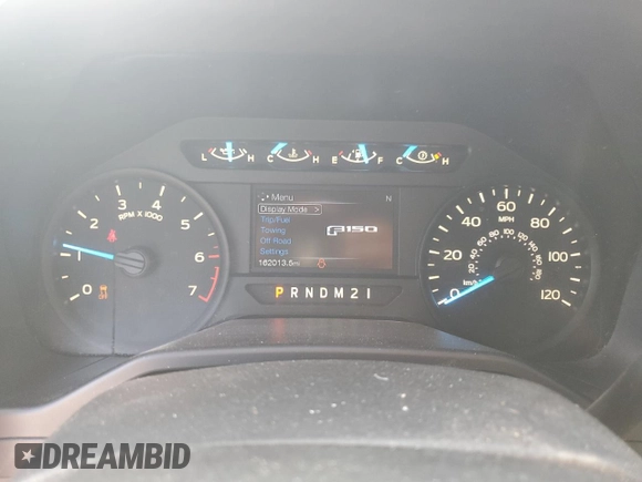 2017 Ford F-150 XL with VIN 1FTEW1EP6HKC43232, listed as a Copart auction lot 50270585 with 162,013 mi miles and Clean Title. Bid and sale history available at carsss.com. Image 9.