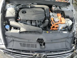 2020 Hyundai Sonata Hybrid Ultimate with VIN KMHL34JJ2LA010025, listed as a Copart auction lot 77657214 with 59,596 mi miles and Salvage Title. Bid and sale history available at carsss.com. Image 11.