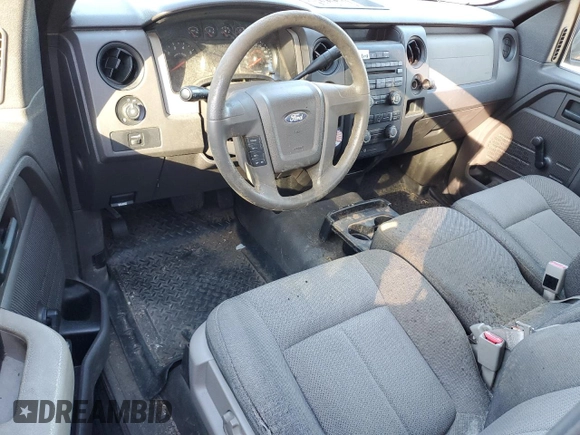 2010 Ford F-150 XL with VIN 1FTMF1C88AKE06766, listed as a Copart auction lot 81113564 with 0 mi miles and Clean Title. Bid and sale history available at carsss.com. Image 8.