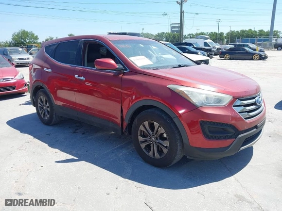 2015 Hyundai Santa Fe Sport with VIN 5XYZT3LB3FG281999, listed as a IAAI auction lot 41862044 with 241,439 mi miles. Bid and sale history available at carsss.com. Image 1.