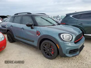 2023 MINI Countryman John Cooper Works with VIN WMZ33BS09P3R15676, listed as a Copart auction lot 74010374 with 0 mi miles and Non Repairable. Bid and sale history available at carsss.com. Image 4.