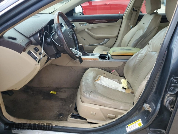 2009 Cadillac CTS RWD w/1SA with VIN 1G6DF577190101273, listed as a Copart auction lot 71158424 with 131,622 mi miles and Salvage Title. Bid and sale history available at carsss.com. Image 7.