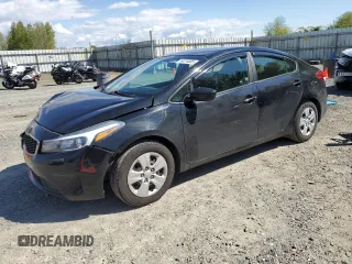 2017 Kia Forte LX with VIN 3KPFK4A70HE055901, listed as a Copart auction lot 54274885 with 159,185 mi miles and Salvage Title. Bid and sale history available at carsss.com. Image 1.
