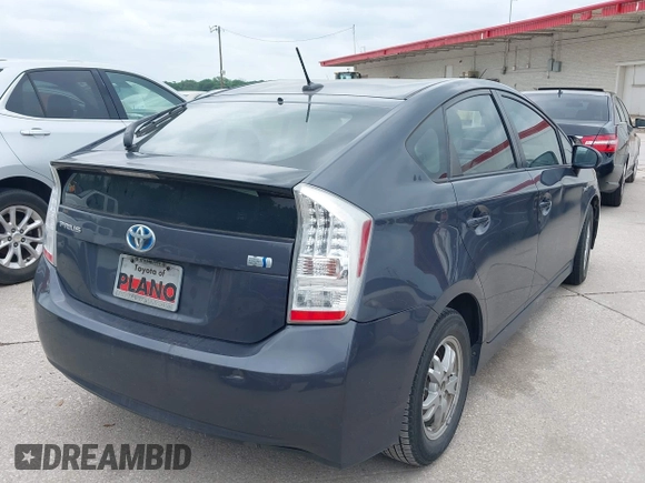 2011 Toyota Prius I with VIN JTDKN3DU7B1403740, listed as a IAAI auction lot 42141181 with 209,389 mi miles and . Bid and sale history available at DreamBid. Image 4.