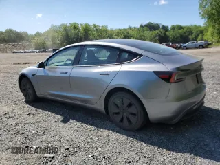 2025 Tesla Model 3 Long Range with VIN 5YJ3E1EA7SF994768, listed as a Copart auction lot 57649615 with 611 mi miles and Salvage title. Bid and sale history available at DreamBid. Image 2.