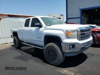 2015 GMC Sierra 1500 SLT with VIN 1GTR1VEC2FZ206963, listed as a Copart auction lot 60232095 with 98,606 mi miles and Clean title. Bid and sale history available at DreamBid. Image 4.