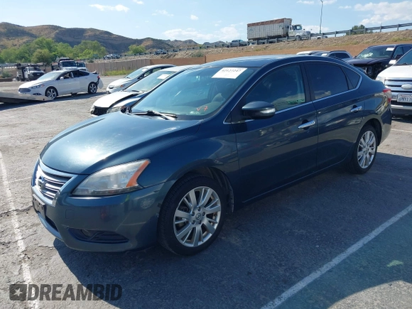 2013 Nissan Sentra S with VIN 3N1AB7AP6DL710308, listed as a IAAI auction lot 42127247 with 217,695 mi miles and . Bid and sale history available at DreamBid. Image 2.