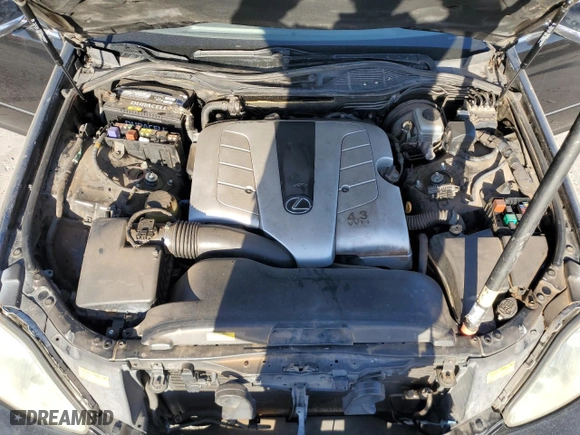 2004 Lexus LS 430 with VIN JTHBN36F140166572, listed as a Copart auction lot 50522515 with 177,689 mi miles and Salvage Title. Bid and sale history available at carsss.com. Image 12.