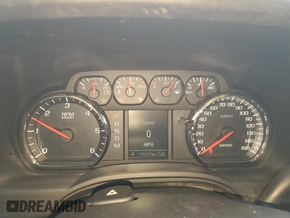 2015 Chevrolet Tahoe Commercial with VIN 1GNLC2EC6FR631060, listed as a Copart auction lot 60708295 with 158,537 mi miles and Clean title. Bid and sale history available at DreamBid. Image 9.