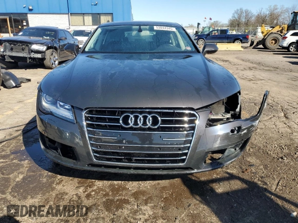 2013 Audi A7 Premium Plus with VIN WAUYGAFC3DN113081, listed as a Copart auction lot 53844345 with 99,046 mi miles and Clean title. Bid and sale history available at DreamBid. Image 5.