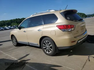2013 Nissan Pathfinder SV with VIN 5N1AR2MM4DC674655, listed as a Copart auction lot 56116005 with 175,393 mi miles and Salvage title. Bid and sale history available at DreamBid. Image 2.