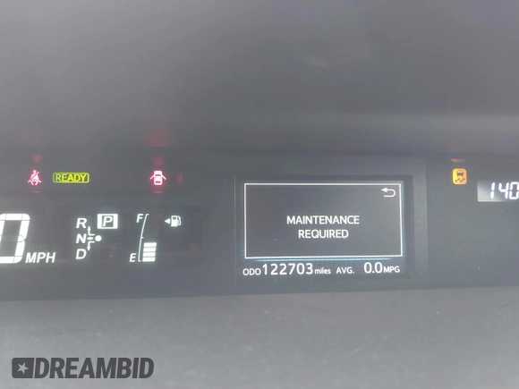 2015 Toyota Prius Two with VIN JTDZN3EU7FJ017726, listed as a IAAI auction lot 41719418 with 122,703 mi miles and . Bid and sale history available at DreamBid. Image 7.