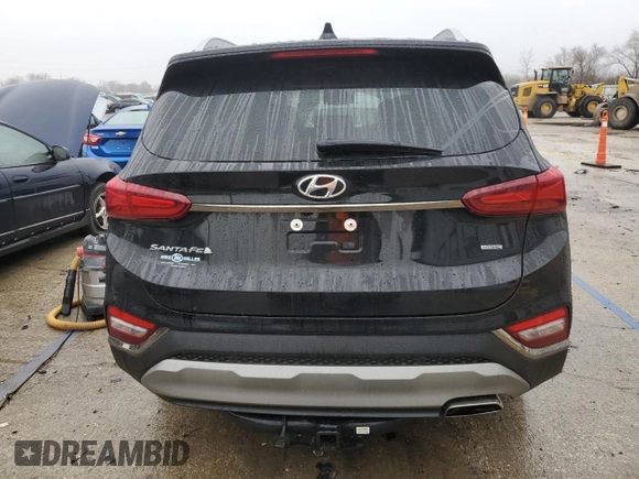 2019 Hyundai Santa Fe Limited with VIN 5NMS5CAD3KH081074, listed as a Copart auction lot 43545055 with 18,649 mi miles and Salvage Title. Bid and sale history available at carsss.com. Image 6.