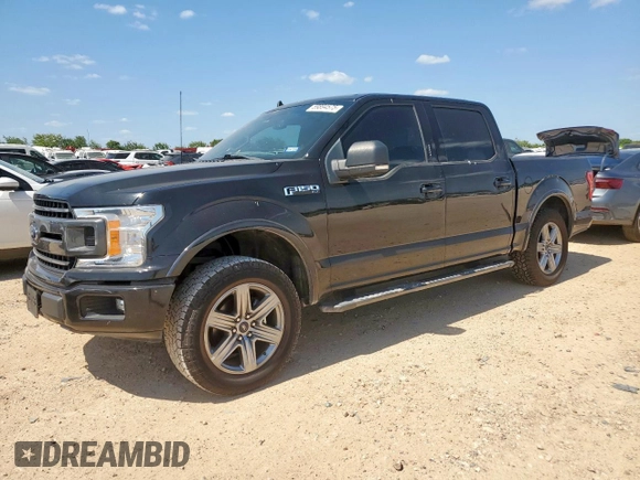 2019 Ford F-150 XL with VIN 1FTEW1C42KKD88588, listed as a Copart auction lot 59894575 with 70,948 mi miles and Salvage title. Bid and sale history available at DreamBid. Image 1.