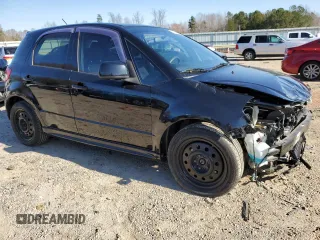 2012 Suzuki SX4 Sportback with VIN JS2YA5A5XC6300482, listed as a Copart auction lot 81904424 with 103,075 mi miles and Salvage Title. Bid and sale history available at carsss.com. Image 4.